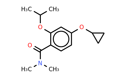 CAS 1243371-37-0 | 4-Cyclopropoxy-2-isopropoxy-N,n-dimethylbenzamide