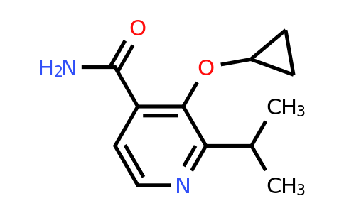 CAS 1243371-48-3 | 3-Cyclopropoxy-2-isopropylisonicotinamide