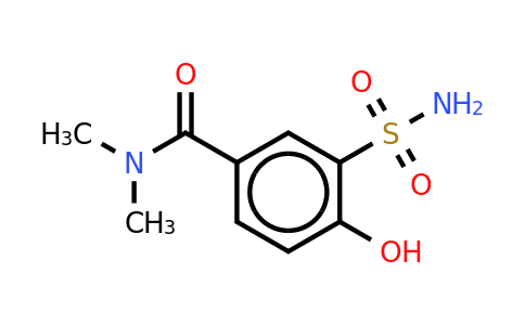CAS 1243371-50-7 | 4-Hydroxy-N,n-dimethyl-3-sulfamoylbenzamide