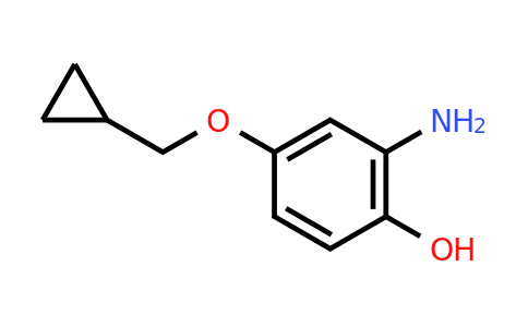 CAS 1243371-52-9 | 2-Amino-4-(cyclopropylmethoxy)phenol