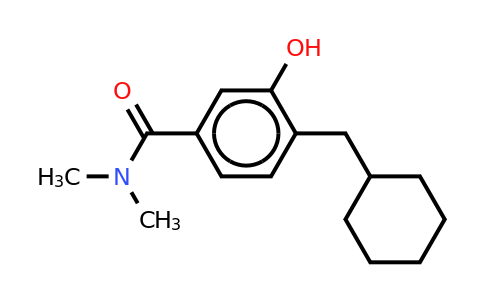 CAS 1243371-65-4 | 4-(Cyclohexylmethyl)-3-hydroxy-N,n-dimethylbenzamide