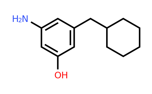 CAS 1243371-69-8 | 3-Amino-5-(cyclohexylmethyl)phenol