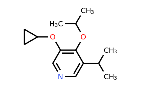 CAS 1243371-80-3 | 3-Cyclopropoxy-4-isopropoxy-5-isopropylpyridine