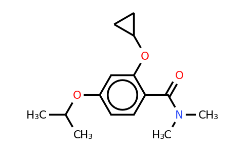 CAS 1243371-89-2 | 2-Cyclopropoxy-4-isopropoxy-N,n-dimethylbenzamide