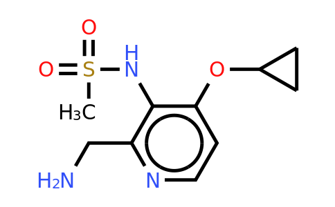 CAS 1243371-98-3 | N-(2-(aminomethyl)-4-cyclopropoxypyridin-3-YL)methanesulfonamide