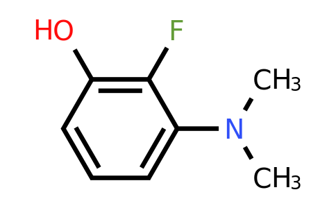 CAS 1243371-99-4 | 3-(Dimethylamino)-2-fluorophenol