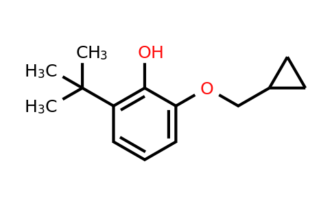 CAS 1243372-02-2 | 2-Tert-butyl-6-(cyclopropylmethoxy)phenol
