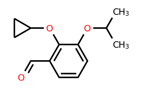 CAS 1243372-03-3 | 2-Cyclopropoxy-3-isopropoxybenzaldehyde