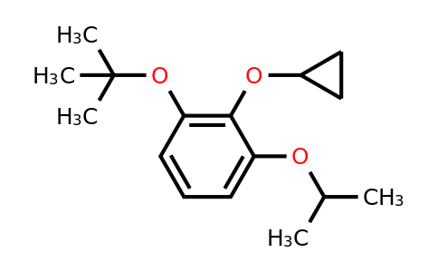 CAS 1243372-08-8 | 1-Tert-butoxy-2-cyclopropoxy-3-isopropoxybenzene