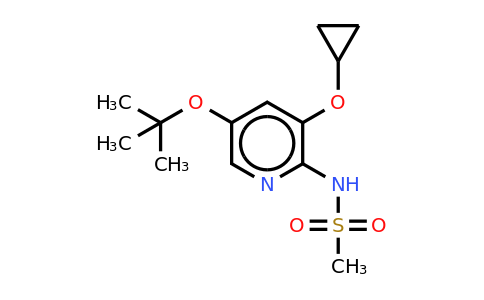 CAS 1243372-09-9 | N-(5-tert-butoxy-3-cyclopropoxypyridin-2-YL)methanesulfonamide