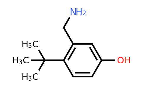 CAS 1243372-10-2 | 3-(Aminomethyl)-4-tert-butylphenol