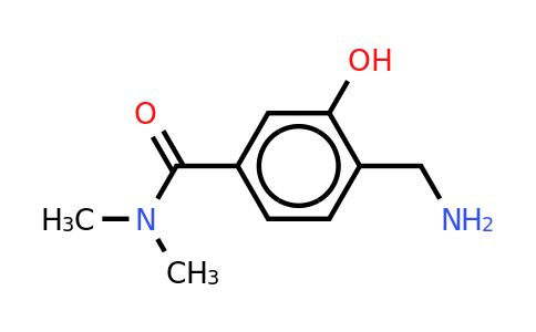 CAS 1243372-15-7 | 4-(Aminomethyl)-3-hydroxy-N,n-dimethylbenzamide