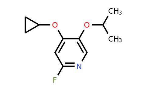 CAS 1243372-25-9 | 4-Cyclopropoxy-2-fluoro-5-isopropoxypyridine
