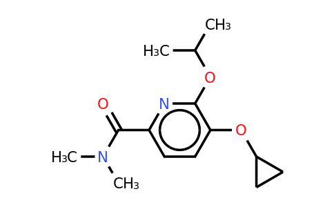 CAS 1243372-44-2 | 5-Cyclopropoxy-6-isopropoxy-N,n-dimethylpicolinamide