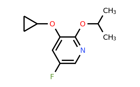 CAS 1243372-47-5 | 3-Cyclopropoxy-5-fluoro-2-isopropoxypyridine