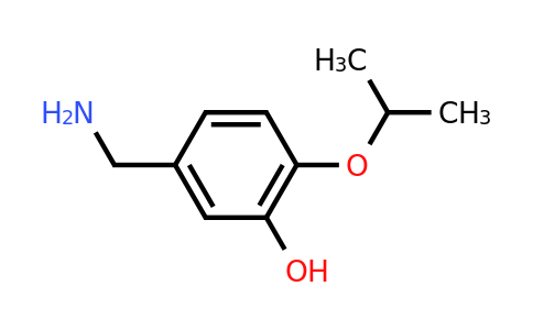CAS 1243372-49-7 | 5-(Aminomethyl)-2-(propan-2-yloxy)phenol