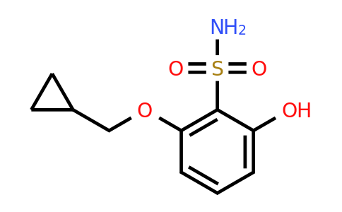 CAS 1243372-69-1 | 2-(Cyclopropylmethoxy)-6-hydroxybenzenesulfonamide