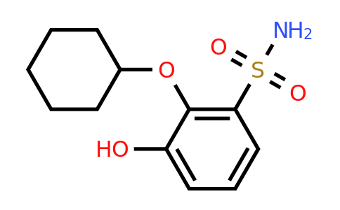 CAS 1243372-72-6 | 2-(Cyclohexyloxy)-3-hydroxybenzenesulfonamide