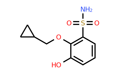 CAS 1243372-75-9 | 2-(Cyclopropylmethoxy)-3-hydroxybenzenesulfonamide