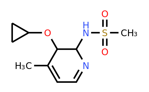 CAS 1243372-76-0 | N-(3-cyclopropoxy-4-methyl-2,3-dihydropyridin-2-YL)methanesulfonamide
