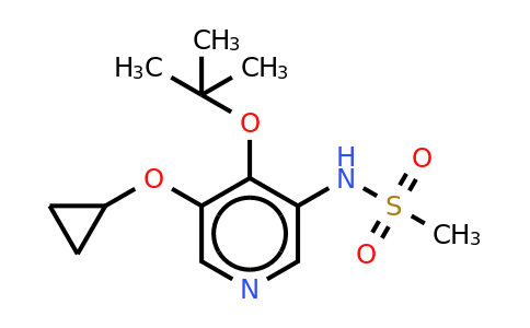 CAS 1243372-78-2 | N-(4-tert-butoxy-5-cyclopropoxypyridin-3-YL)methanesulfonamide