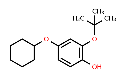 CAS 1243373-05-8 | 2-Tert-butoxy-4-(cyclohexyloxy)phenol