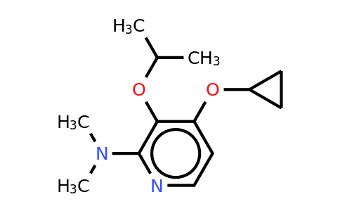 CAS 1243373-09-2 | 4-Cyclopropoxy-3-isopropoxy-N,n-dimethylpyridin-2-amine