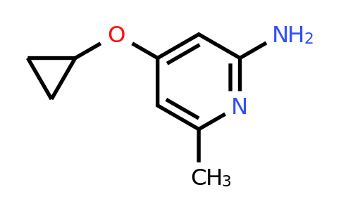 CAS 1243373-17-2 | 4-Cyclopropoxy-6-methylpyridin-2-amine