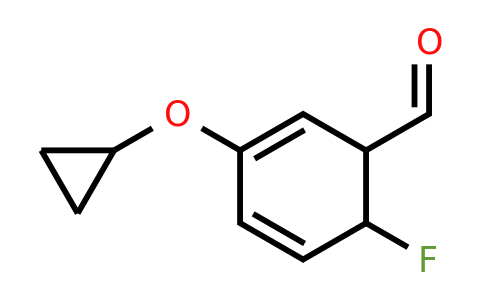 CAS 1243373-19-4 | 3-Cyclopropoxy-6-fluorocyclohexa-2,4-dienecarbaldehyde