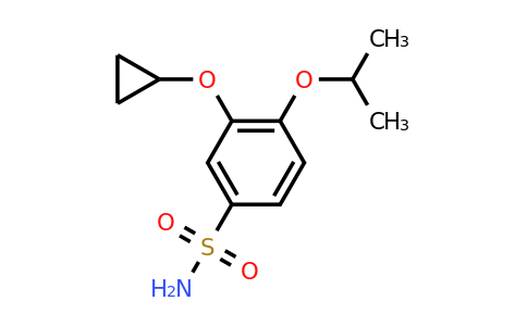 CAS 1243373-38-7 | 3-Cyclopropoxy-4-isopropoxybenzenesulfonamide