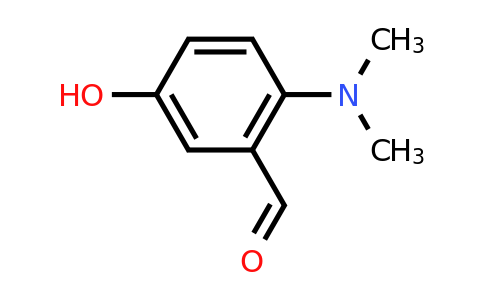 CAS 1243373-42-3 | 2-(Dimethylamino)-5-hydroxybenzaldehyde