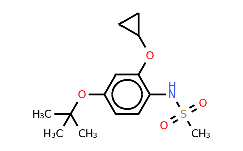 CAS 1243373-46-7 | N-(4-tert-butoxy-2-cyclopropoxyphenyl)methanesulfonamide