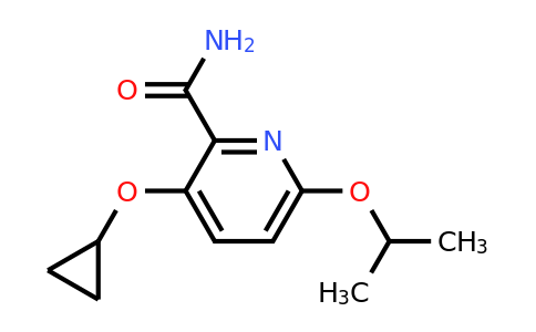 CAS 1243373-49-0 | 3-Cyclopropoxy-6-isopropoxypicolinamide