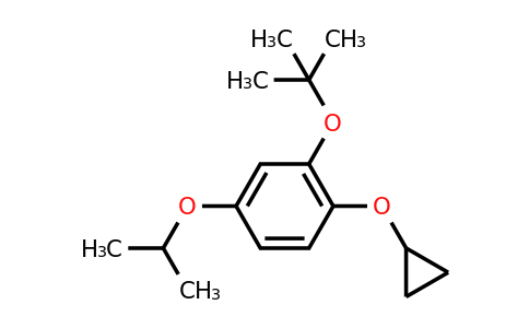 CAS 1243373-58-1 | 2-Tert-butoxy-1-cyclopropoxy-4-isopropoxybenzene