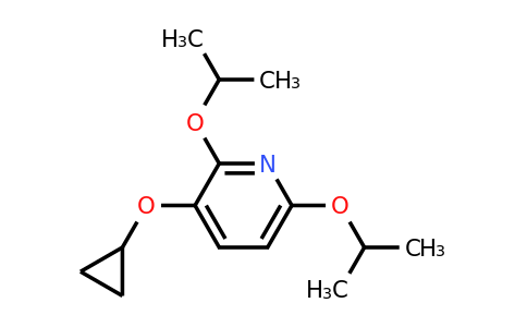 CAS 1243373-63-8 | 3-Cyclopropoxy-2,6-diisopropoxypyridine