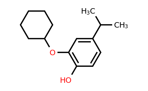 CAS 1243373-68-3 | 2-(Cyclohexyloxy)-4-isopropylphenol