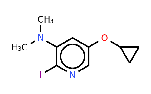 CAS 1243373-70-7 | 5-Cyclopropoxy-2-iodo-N,n-dimethylpyridin-3-amine
