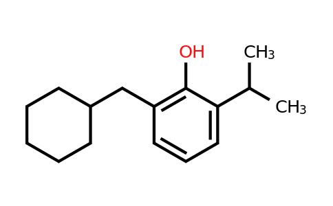 CAS 1243373-77-4 | 2-(Cyclohexylmethyl)-6-isopropylphenol