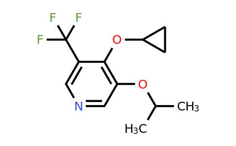 CAS 1243373-78-5 | 4-Cyclopropoxy-3-isopropoxy-5-(trifluoromethyl)pyridine