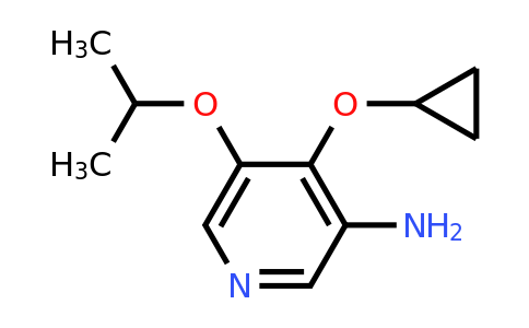 CAS 1243373-79-6 | 4-Cyclopropoxy-5-isopropoxypyridin-3-amine