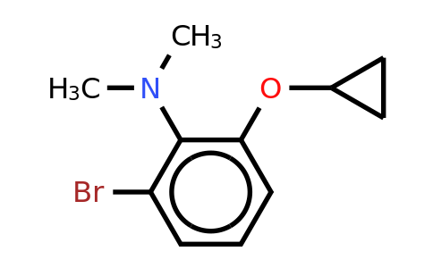 CAS 1243373-81-0 | 2-Bromo-6-cyclopropoxy-N,n-dimethylaniline