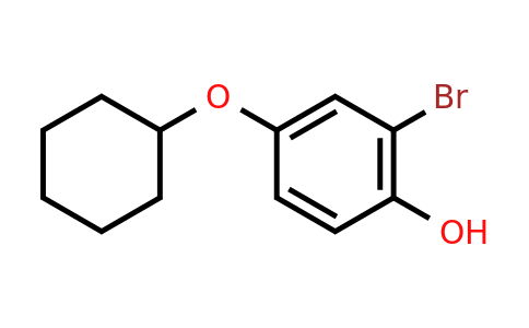 CAS 1243373-82-1 | 2-Bromo-4-(cyclohexyloxy)phenol