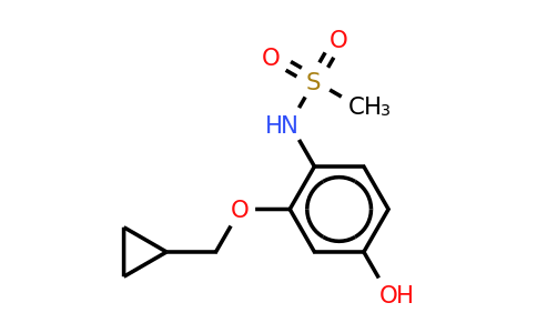 CAS 1243373-84-3 | N-(2-(cyclopropylmethoxy)-4-hydroxyphenyl)methanesulfonamide