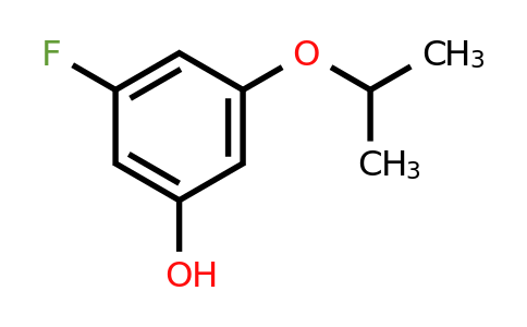 CAS 1243373-93-4 | 3-Fluoro-5-(propan-2-yloxy)phenol