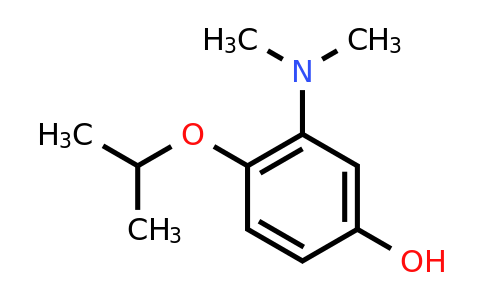 CAS 1243374-08-4 | 3-(Dimethylamino)-4-(propan-2-yloxy)phenol