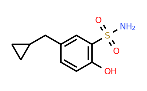 CAS 1243374-09-5 | 5-(Cyclopropylmethyl)-2-hydroxybenzenesulfonamide