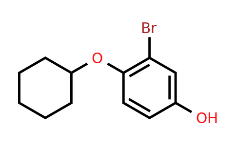 CAS 1243374-10-8 | 3-Bromo-4-(cyclohexyloxy)phenol