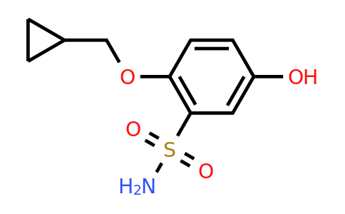 CAS 1243374-11-9 | 2-(Cyclopropylmethoxy)-5-hydroxybenzenesulfonamide