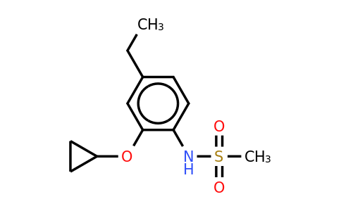 CAS 1243374-16-4 | N-(2-cyclopropoxy-4-ethylphenyl)methanesulfonamide
