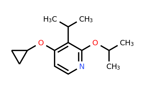 CAS 1243374-17-5 | 4-Cyclopropoxy-2-isopropoxy-3-isopropylpyridine